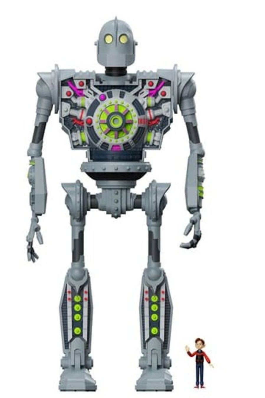 Kino & Comic Default | Der Gigant Aus Dem All - Iron Giant Actionfigur / Super Cyborg (Full Color): Super7