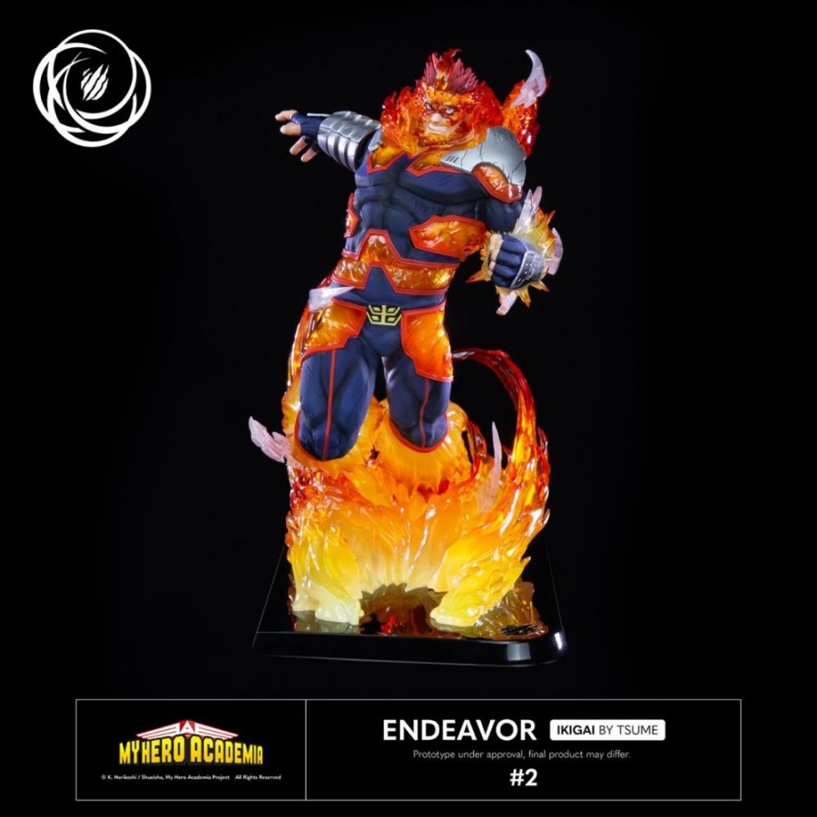 Shop Tsume Tsume Figuren & Statuen | My Hero Academia - Endeavor Statue / Ikigai: Tsume