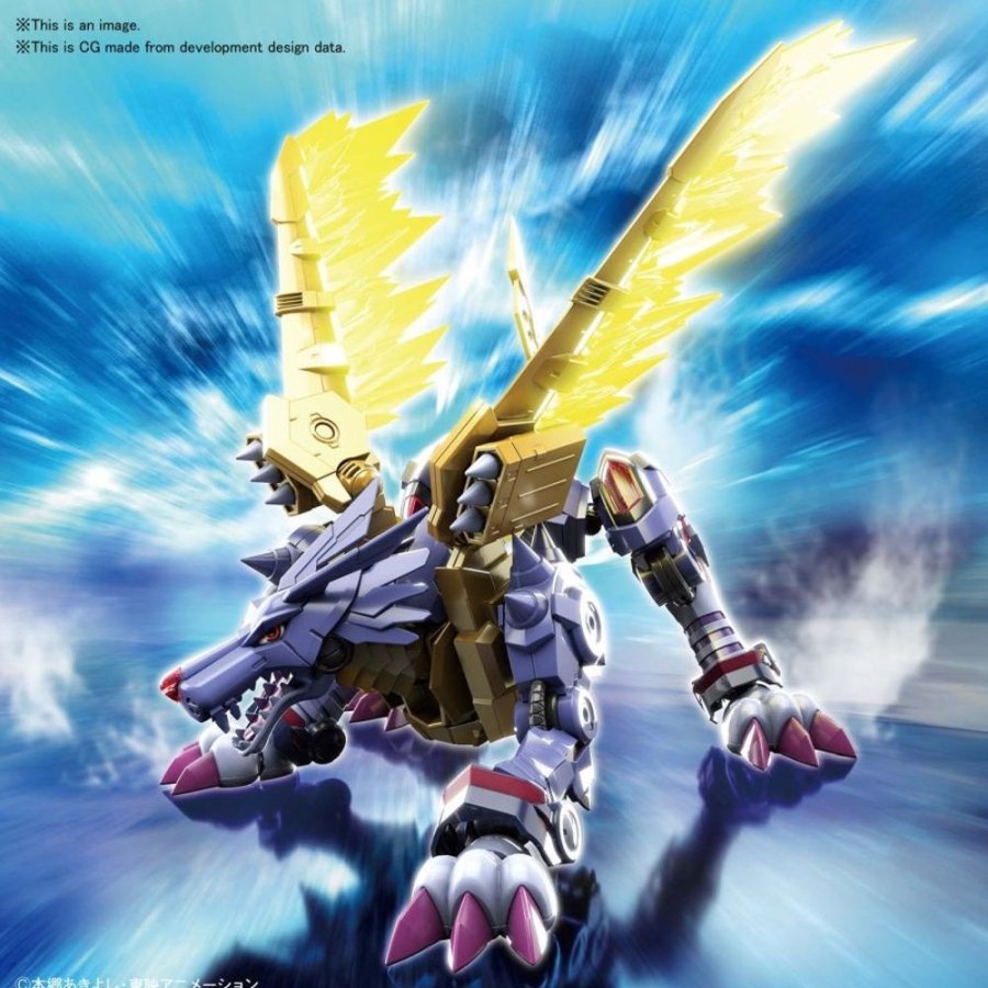 Shop Bandai Spirits Modelle / Kits | Digimon - Metall Garurumon Model-Kit / Figure-Rise Standard Amplified: Bandai Spirits