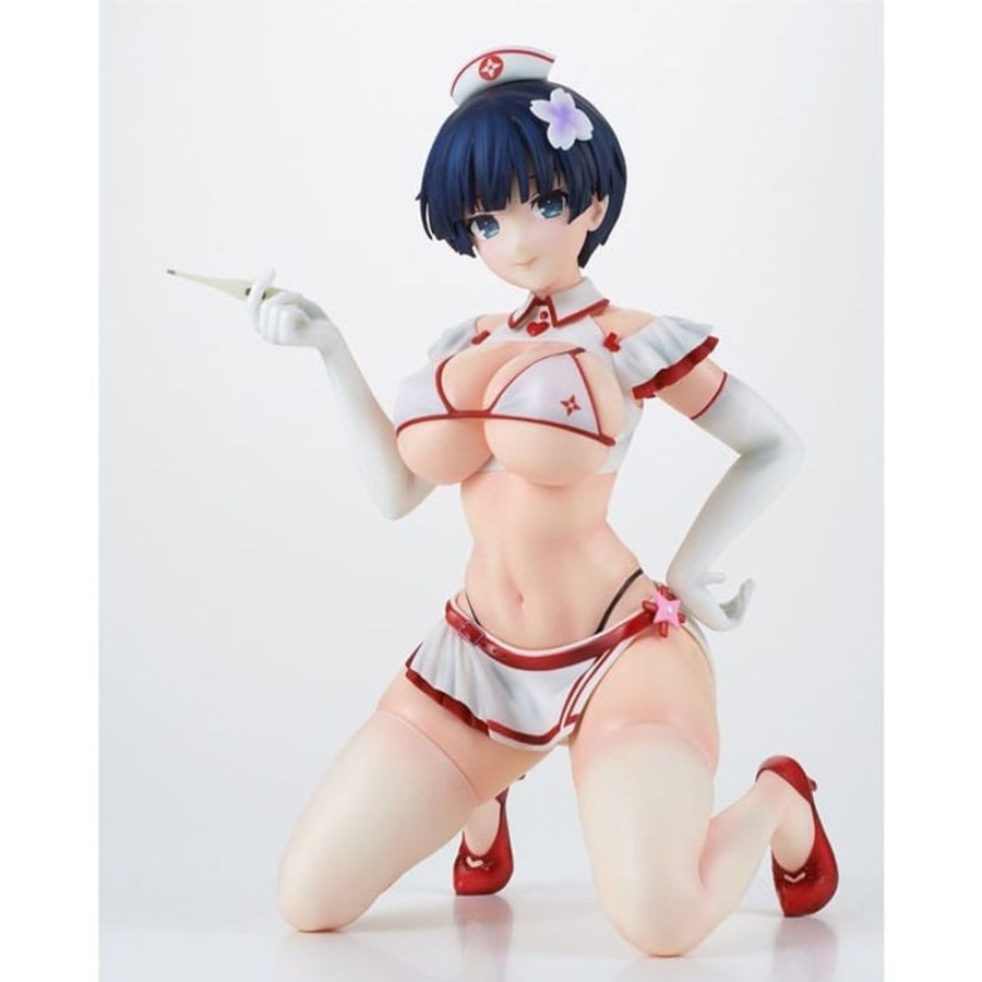 Shop Hobby Stock Giant Size Figuren | Shinobi Master Senran Kagura New Link - Yozakura Statue / Sexy Nurse Version: Hobby Stock