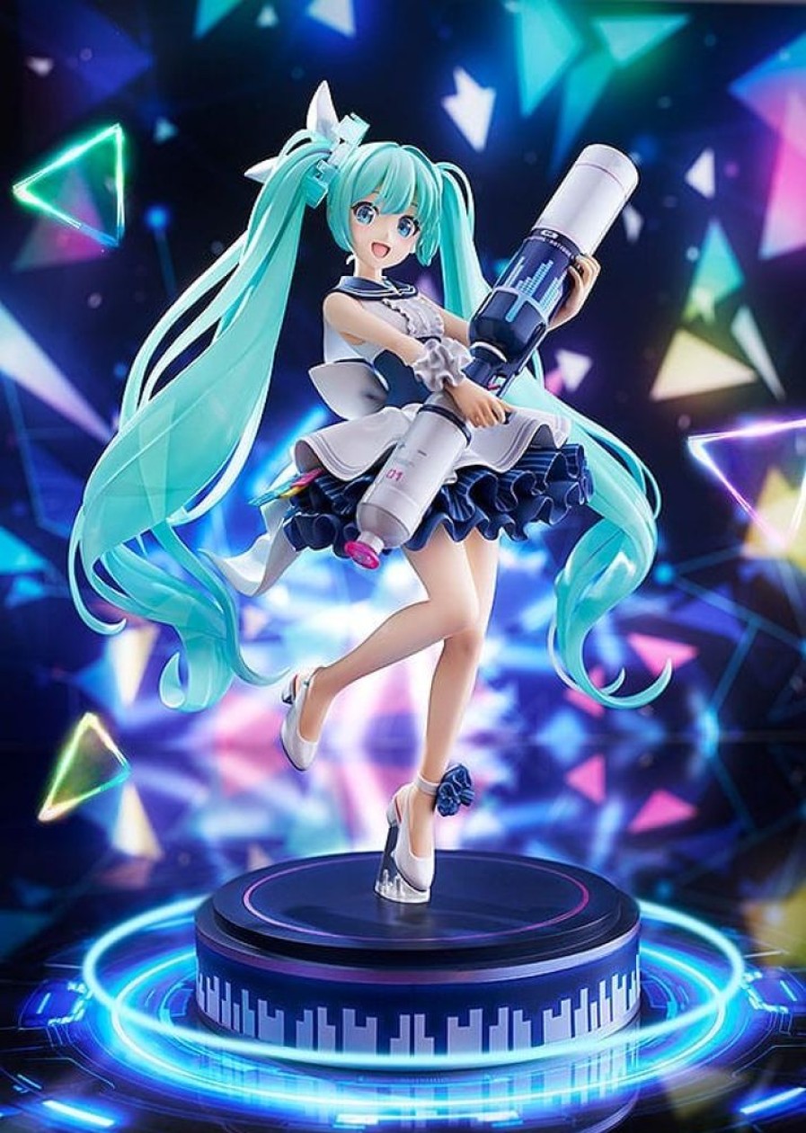 Games & Tv Max Factory | Hatsune Miku - Blue Statue Archive Ver.: Max Factory