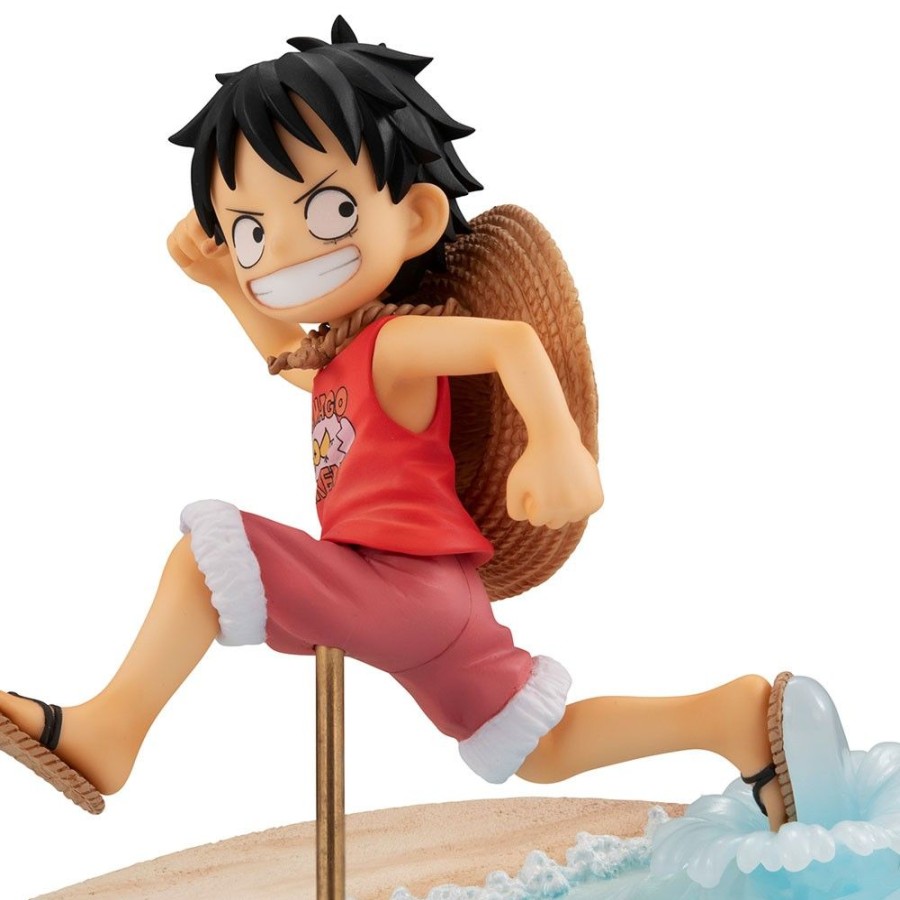 Shop MegaHouse One Piece Figuren | One Piece - Monkey D. Luffy Statue / Run! Run! Run! - G.E.M. Serie: Megahouse