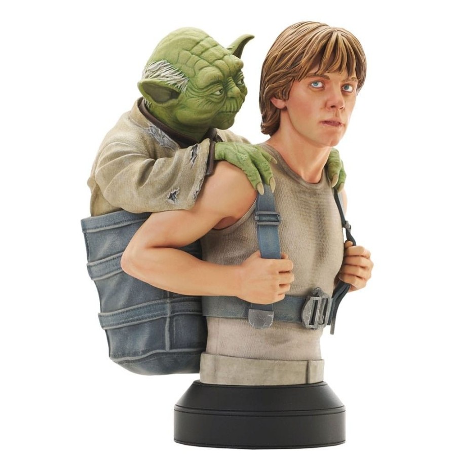 Games & Tv Gentle Giant | Star Wars Episode V Buste - Luke With Yoda Statue: Gentle Giant