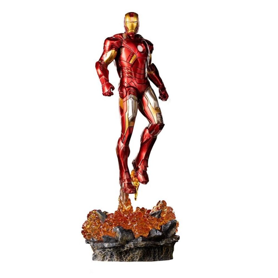 Kino & Comic Iron Studios | Marvels Avengers - Iron Manstatue / Bds Art Scale - Battle Of Ny: Iron Studios