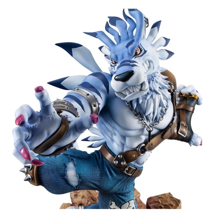 Shop MegaHouse Allblue Specials | Digimon Adventure - Were Garurumon Statue / Precious G.E.M. Serie: Megahouse