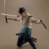 Shop Tamashii Nations One Piece | One Piece - Roronoa Zoro Actionfigur / S.H.Figuarts (Netflix Adaption): Tamashii Nations