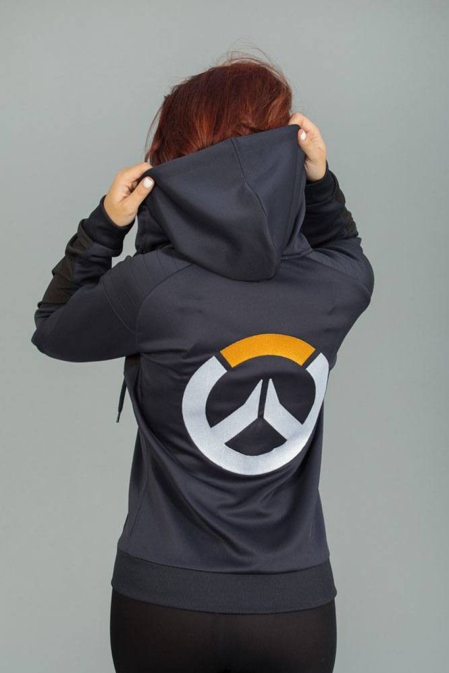 Shop Level Up Wear Shirts, Hoodys & Tanks | Overwatch - Hoody Mit Reisverschlus / Tech Logo - Girlie M: Level Up Wear