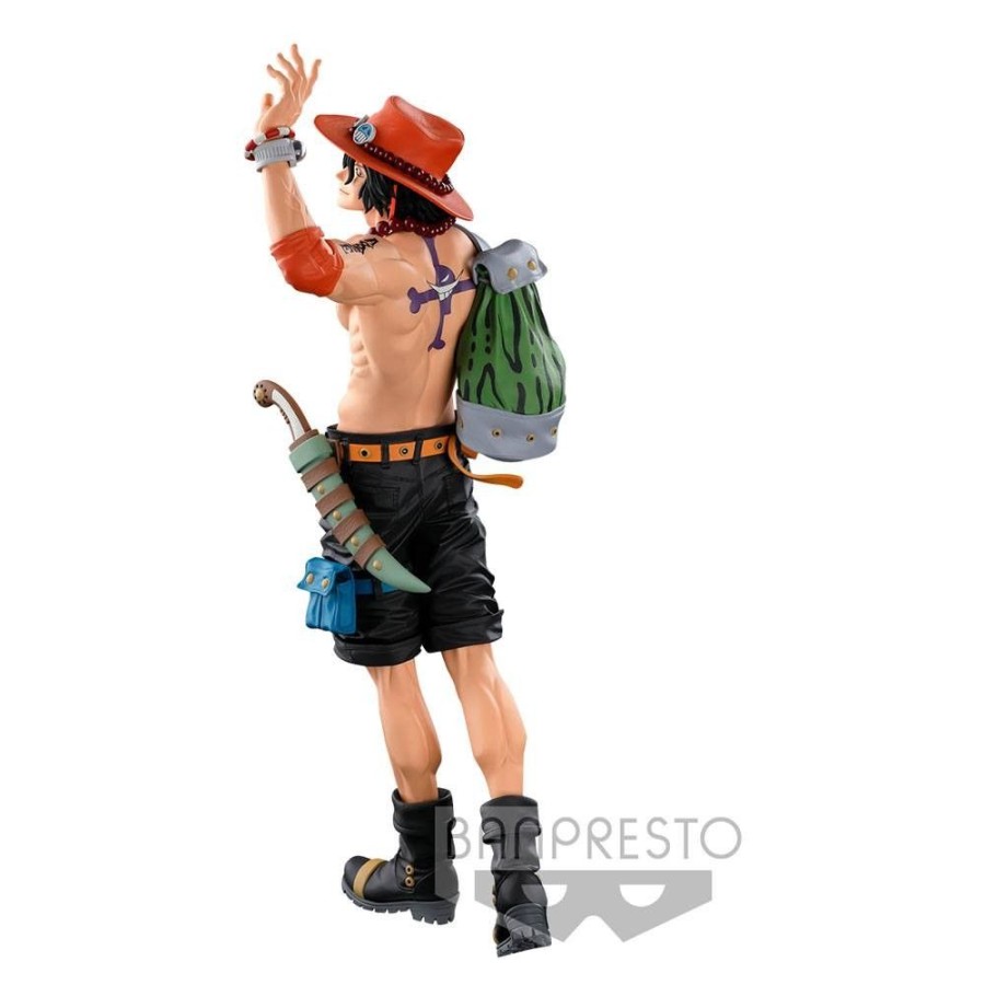 Shop Banpresto Banpresto | One Piece - Portgas D. Ace Statue / Bwfc 3 Super Master Stars Piece - The Original: Banpresto