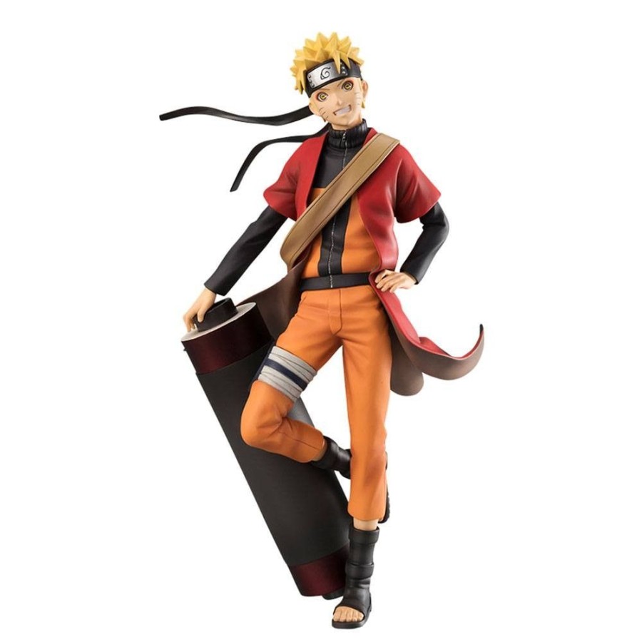 Shop MegaHouse Premium Statuen | Naruto Shippuden - Naruto Uzumaki Statue / G.E.M. Serie - Precious - Sage Mode Version [Neuauflage]: