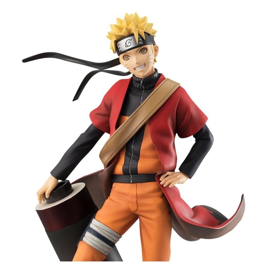 Shop MegaHouse Premium Statuen | Naruto Shippuden - Naruto Uzumaki Statue / G.E.M. Serie - Precious - Sage Mode Version [Neuauflage]: