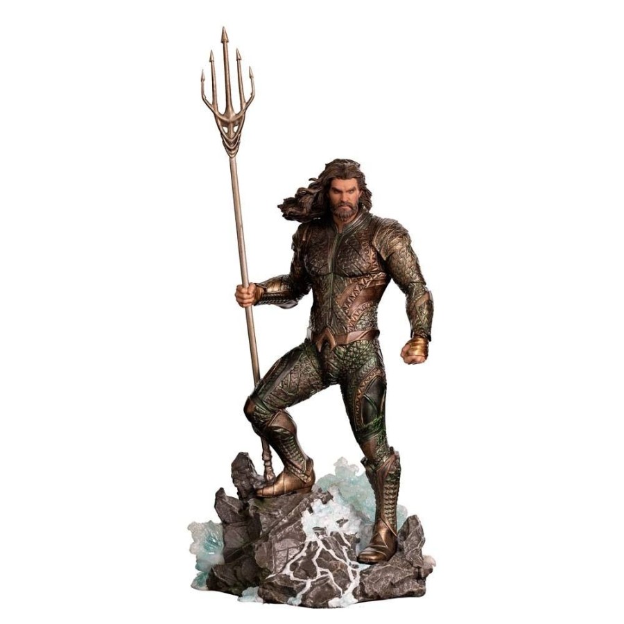 Kino & Comic Iron Studios | Zack Snyder'S Justice League - Aquaman Statue / Art Scale: Iron Studios