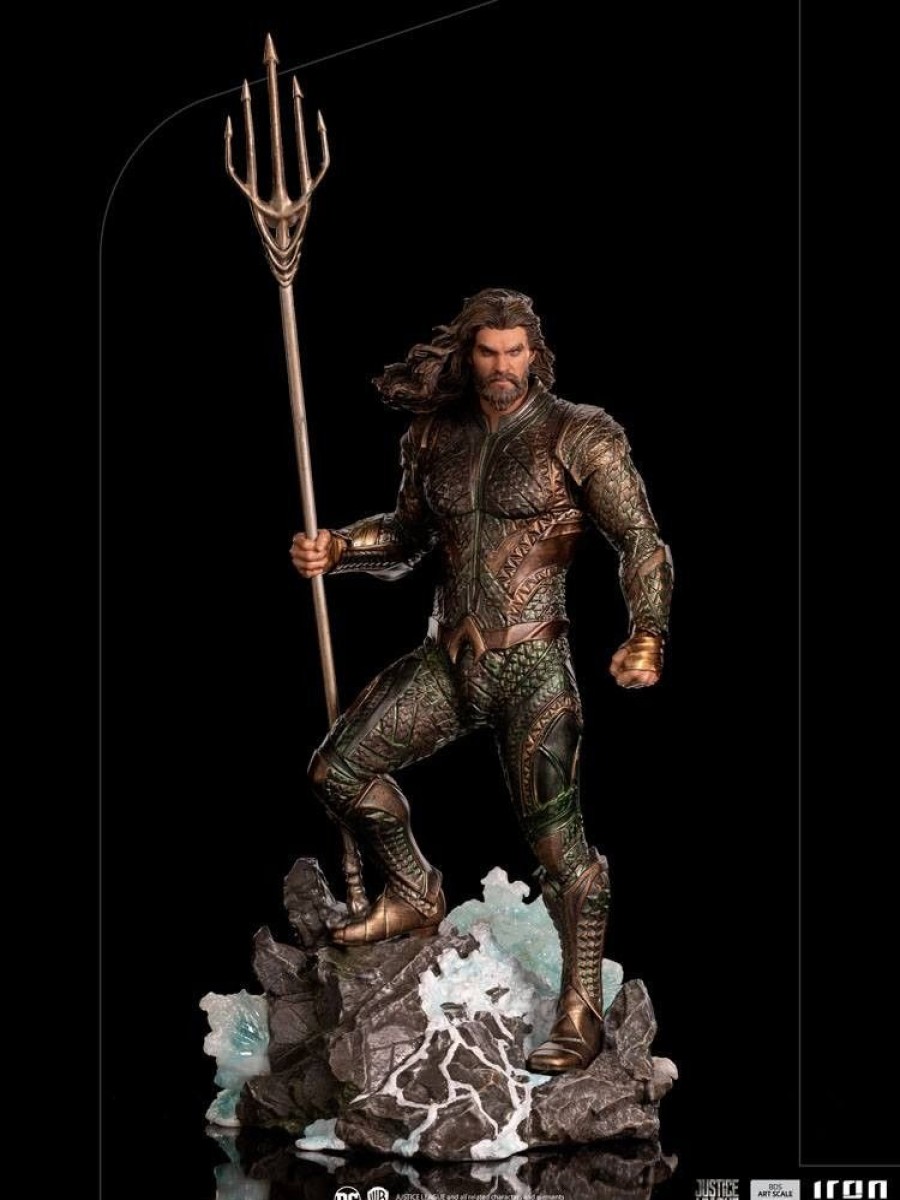 Kino & Comic Iron Studios | Zack Snyder'S Justice League - Aquaman Statue / Art Scale: Iron Studios