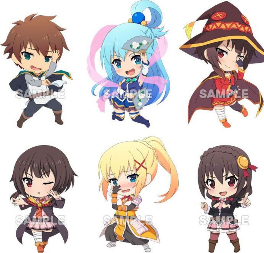 Shop Good Smile Company Schlusselanhanger | Konosuba Crimson Legend - Schlusselanhanger Nendoroid Plus 6Er-Pack: Good Smile Company