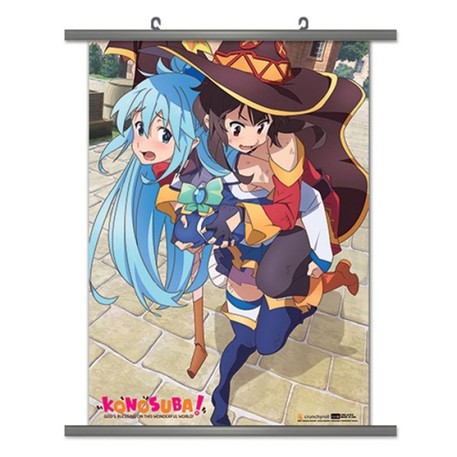 Shop CWD Postkarten / Poster / Wallscrolls | Kono Subarashii Sekai Ni Shukufuku O! - Wallscroll / Motiv Megumin & Aqua: Cwd