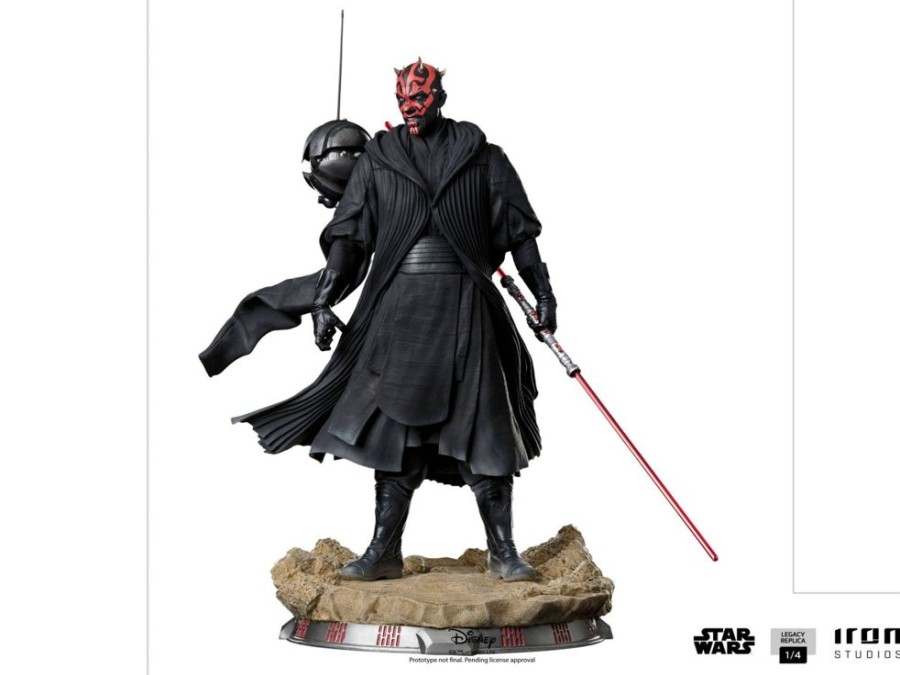 Kino & Comic Iron Studios | Star Wars Legacy Replica - Darth Maul Statue: Iron Studios