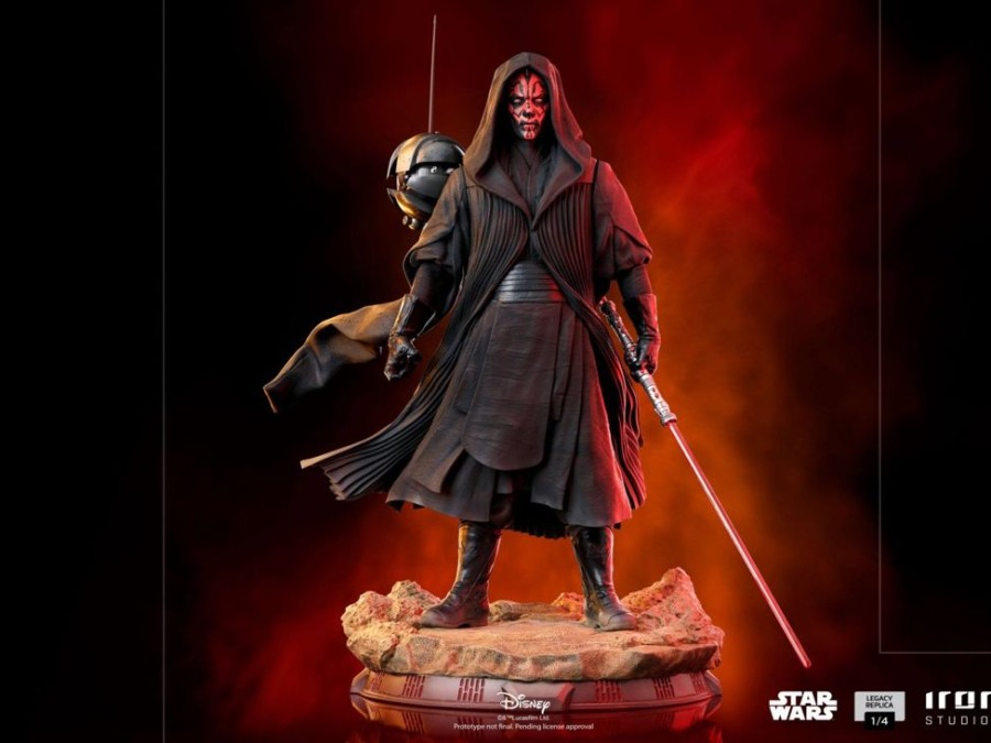 Kino & Comic Iron Studios | Star Wars Legacy Replica - Darth Maul Statue: Iron Studios