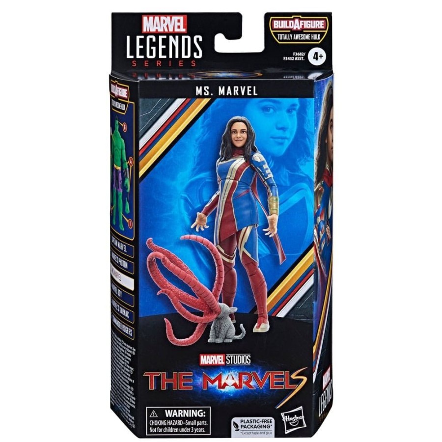 Kino & Comic Hasbro | The Marvels Marvel Legends - Ms. Marvel Actionfigur /Baf: Totally Awesome Hulk: Hasbro