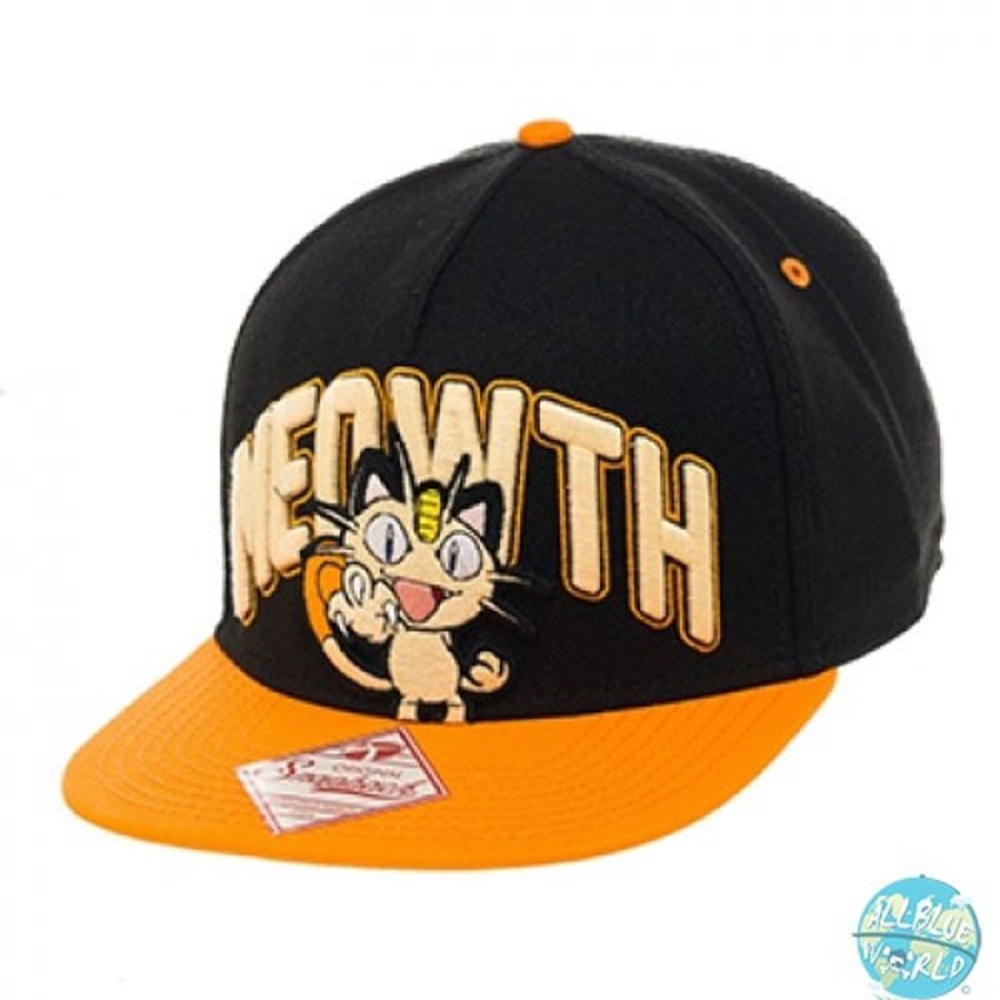 Shop Bioworld Merchandising Caps, Hute & Mutzen | Pokemon Meowth Hip Hop Cap Snap Back