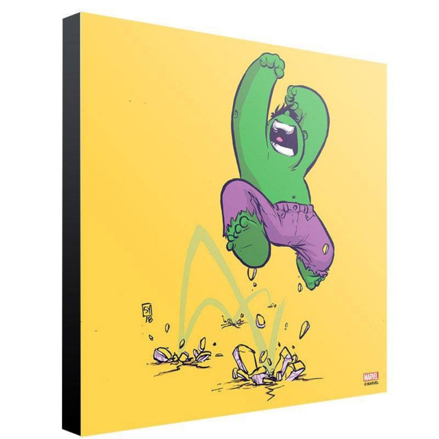 Shop Semic Postkarten / Poster / Wallscrolls | Marvel - Hulk - Holzdruck: Semic