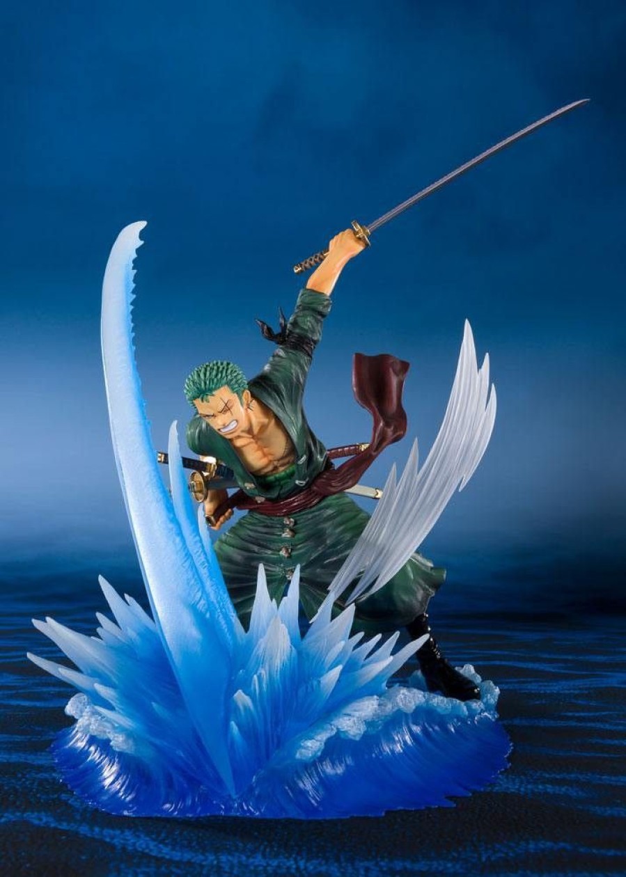 Shop Tamashii Nations Allblue Specials | One Piece - Lorenor Zorro Figur / Battler Version - Yakkodori [Neuauflage]: Tamashii Nation