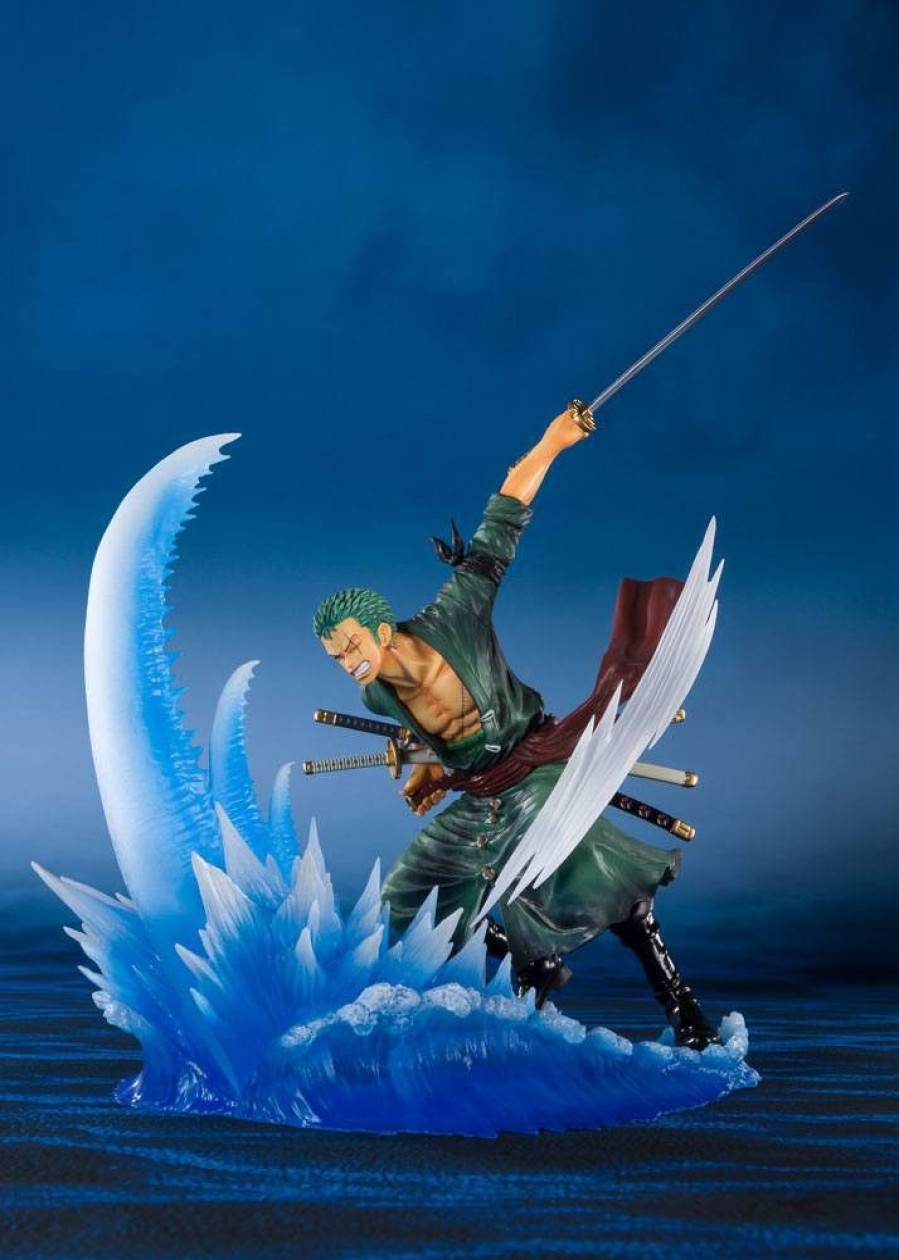 Shop Tamashii Nations Allblue Specials | One Piece - Lorenor Zorro Figur / Battler Version - Yakkodori [Neuauflage]: Tamashii Nation