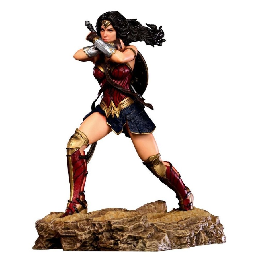 Kino & Comic Iron Studios | Zack Snyder'S Justice League - Wonder Woman Statue / Art Scale: Iron Studios