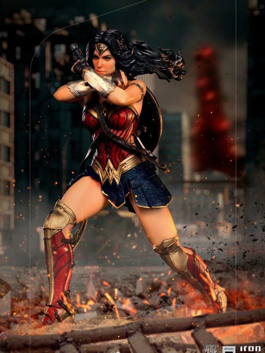 Kino & Comic Iron Studios | Zack Snyder'S Justice League - Wonder Woman Statue / Art Scale: Iron Studios