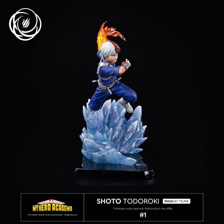 Shop Tsume Tsume Figuren & Statuen | My Hero Academia - Shoto Todoroki Statue / Ikigai: Tsume