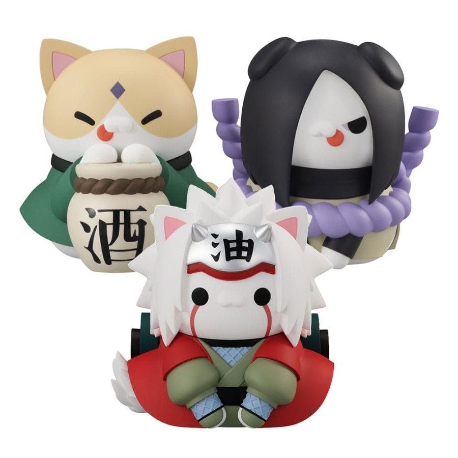 Shop MegaHouse Sd Figuren | Naruto Shippuden - Sammelfiguren Set / Mega Cat Project - The Sannin Set: Megahouse