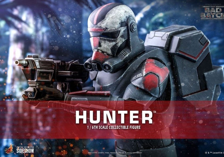 Games & Tv Hot Toys | Star Wars: The Bad Batch - Hunter Actionfigur: Hot Toys