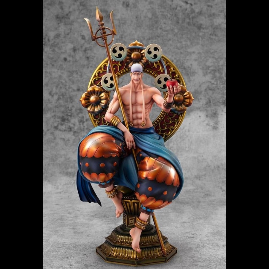 Shop MegaHouse Megahouse | One Piece - Enel Statue / - The Only God Of Skypiea - Neo Maximum P.O.P: Megahouse