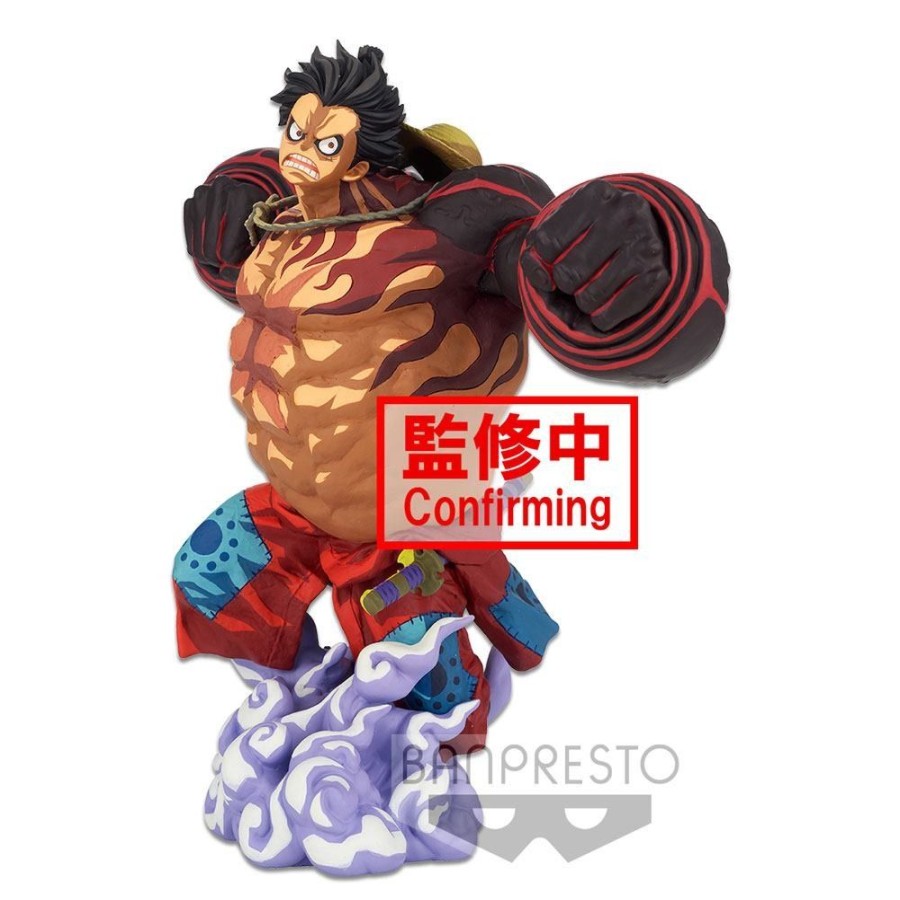 Shop Banpresto One Piece Figuren | One Piece - Ruffy Gear4 Statue / Bwfc 3 Super Master Stars Piece - Two Dimensions: Banpresto