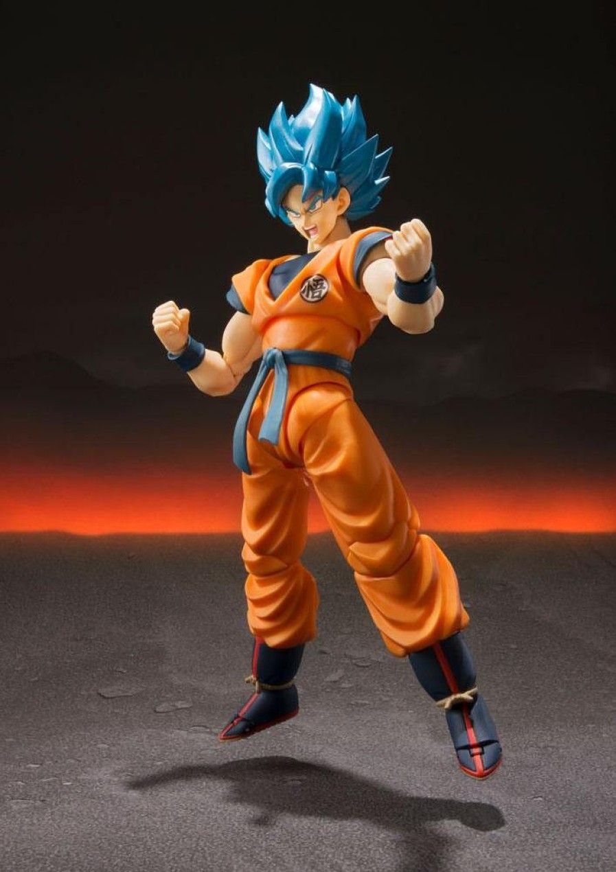 Anime / Manga Tamashii Nations | Dragonball Super Broly - Ssgss Son Goku Actionfigur / S.H. Figuarts [Re-Run]: Tamashii Nations