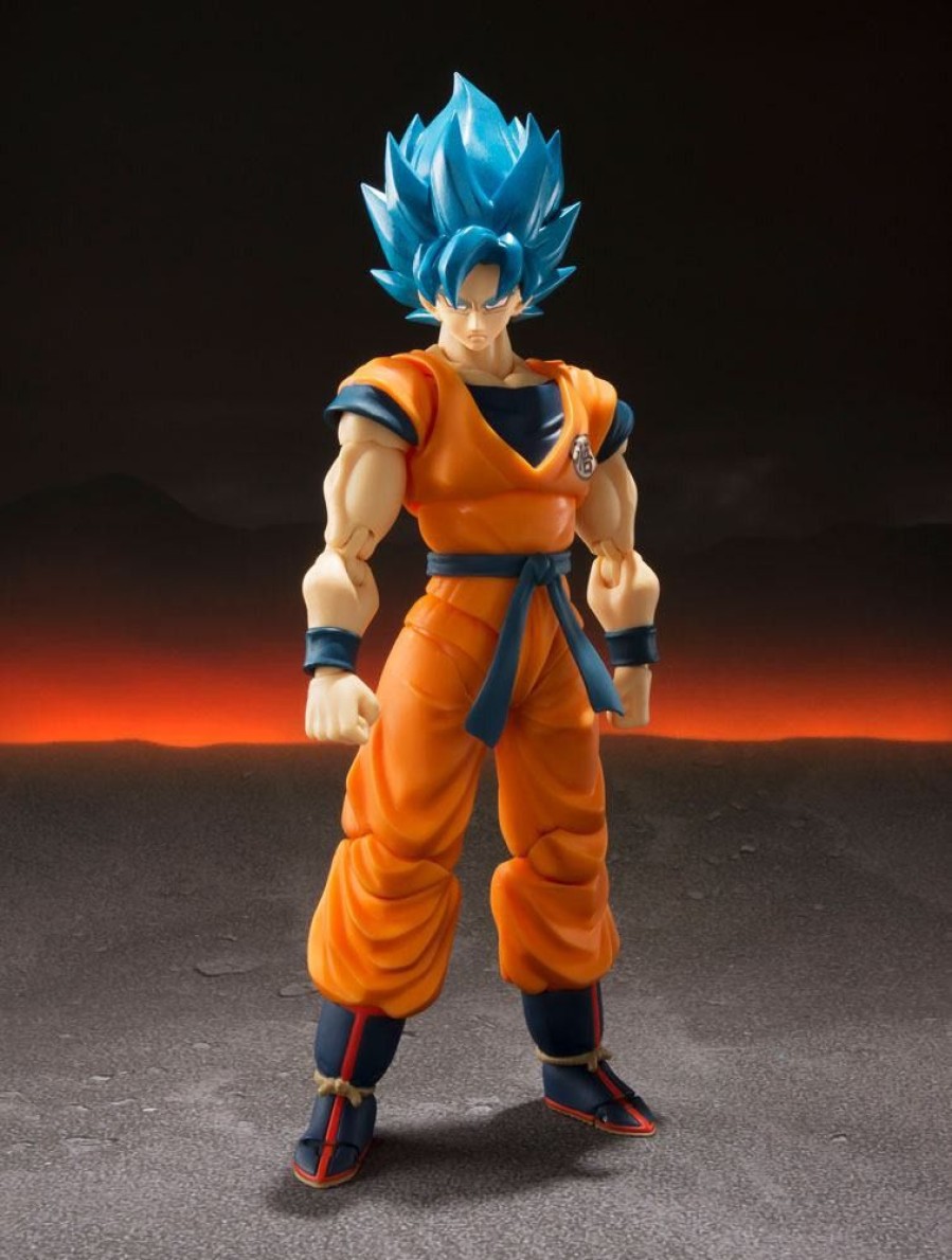 Anime / Manga Tamashii Nations | Dragonball Super Broly - Ssgss Son Goku Actionfigur / S.H. Figuarts [Re-Run]: Tamashii Nations