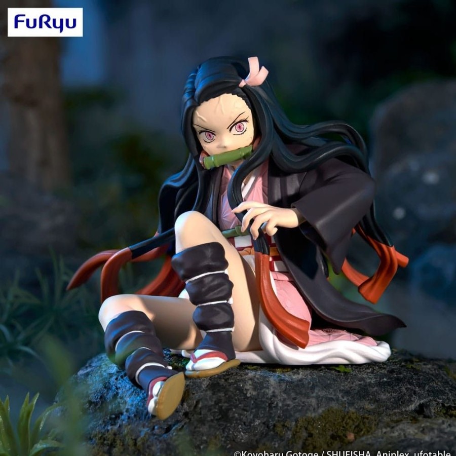 Shop Furyu Anime Prize Figuren | Demon Slayer: Kimetsu No Yaiba Noodle Stopper - Kamado Nezuko Statue: Furyu