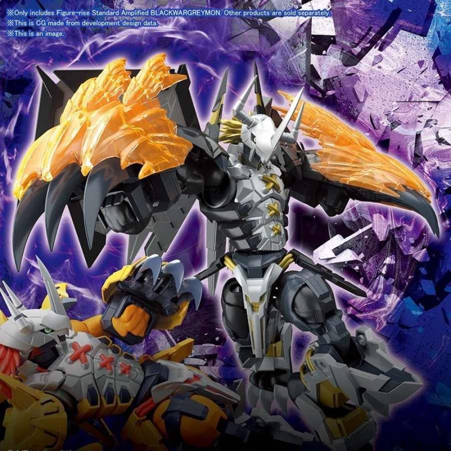 Shop Bandai Spirits Modelle / Kits | Digimon - Black Wargreymon Model-Kit / Figure-Rise Standard Amplified: Bandai Spirits