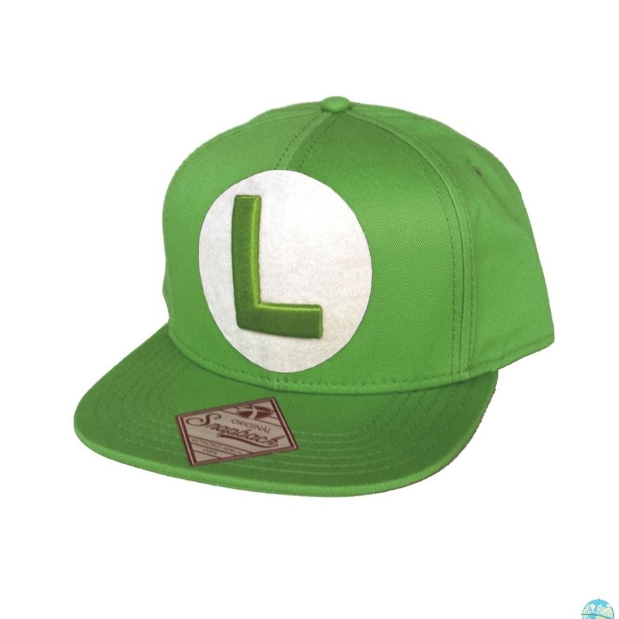 Shop Bioworld Merchandising Caps, Hute & Mutzen | Nintendo - Luigi Hip Hop Cap L - Snap Back: Bioworld