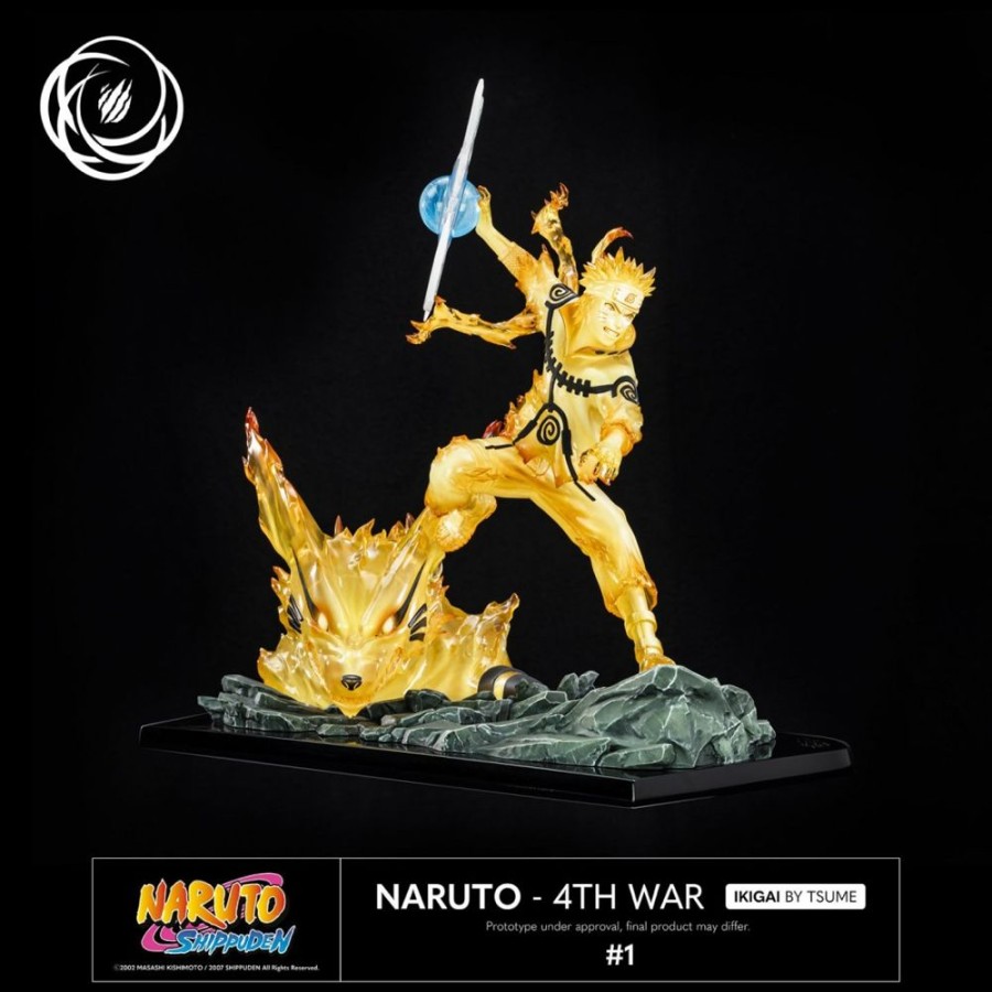 Shop Tsume Tsume | Naruto Shippuuden - Naruto Uzumaki Statue / Ikigai - 4Th War [Rucklaufer]: Tsume