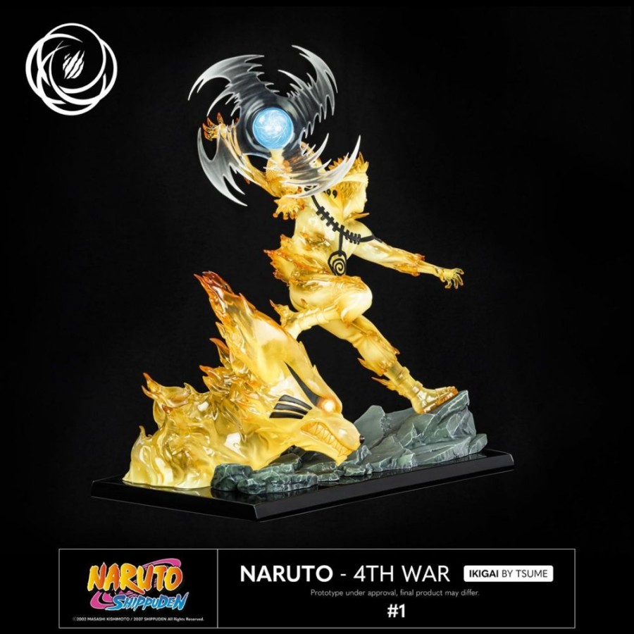 Shop Tsume Tsume | Naruto Shippuuden - Naruto Uzumaki Statue / Ikigai - 4Th War [Rucklaufer]: Tsume