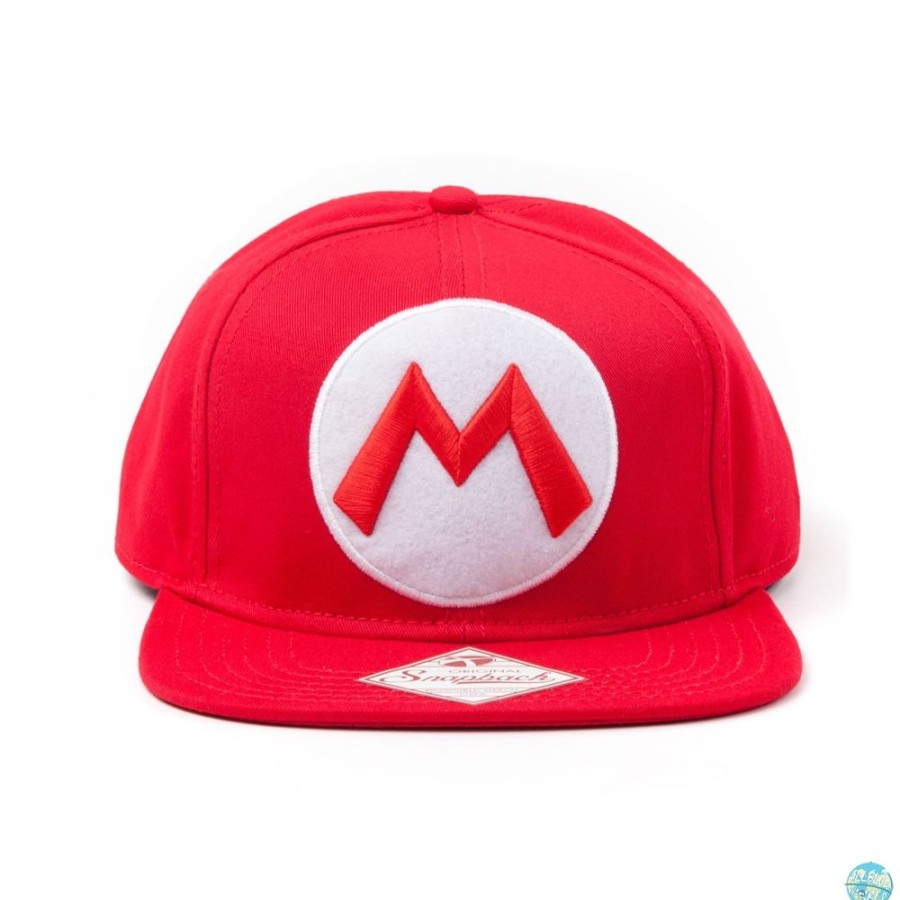 Shop Bioworld Merchandising Caps, Hute & Mutzen | Nintendo - Mario Hip Hop Cap M - Snap Back: Bioworld