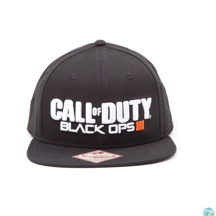 Shop Bioworld Merchandising Caps, Hute & Mutzen | Call Of Duty Black Ops Iii Hip Hop Cap Snap Back Text Logo