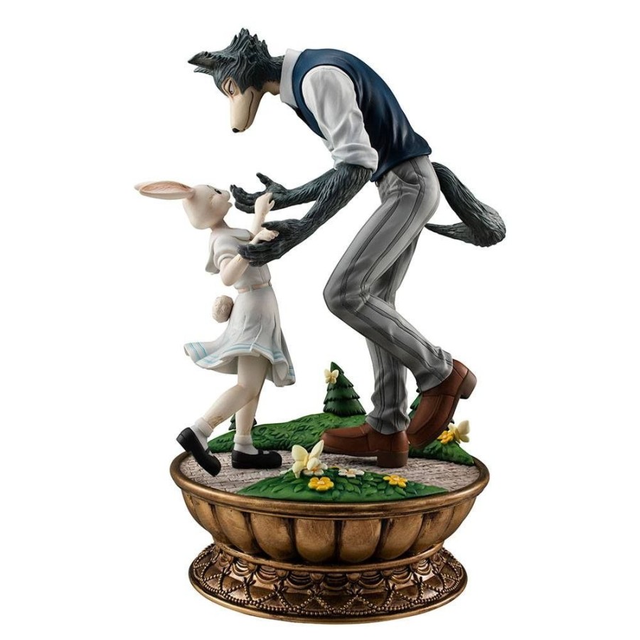 Shop MegaHouse Megahouse | Beastars - Legoshi & Haru Statue / Shall We Dance Version: Megahouse