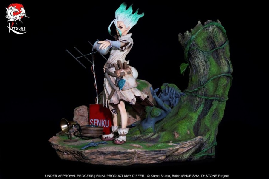 Shop Kitsune Premium Statuen | Dr.Stone - Senku Ishigami Statue: Kitsune