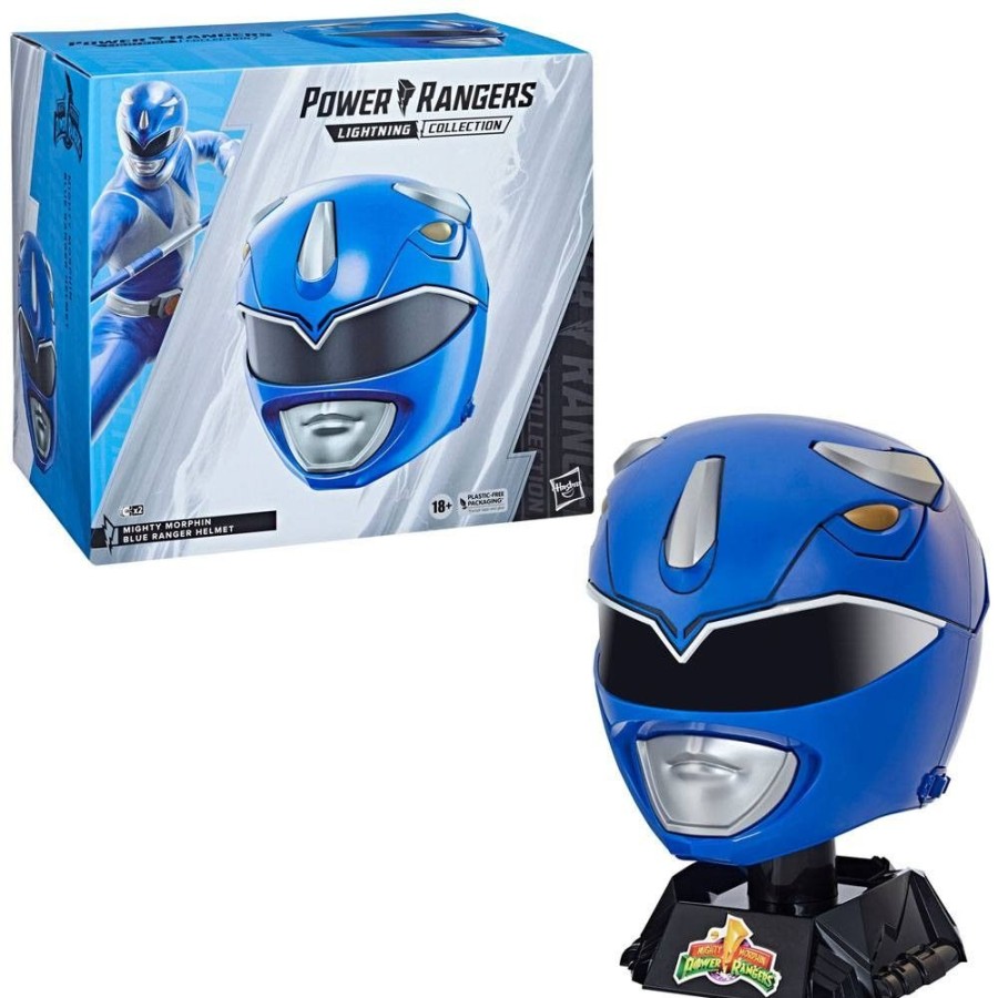 Shop Hasbro Replika | Mighty Morphin Power Rangers Lightning - Blue Ranger Helm Replik: Hasbro