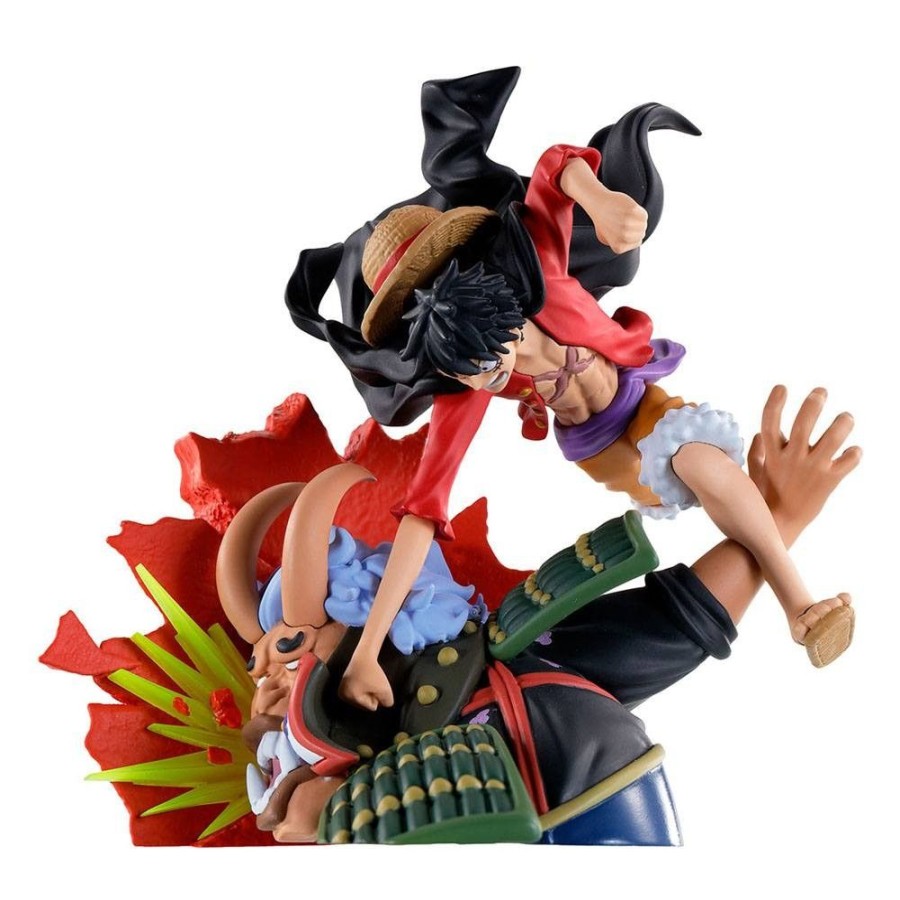 Shop MegaHouse One Piece Figuren | One Piece - Minifiguren 4Er-Set / Log Box - Re: Birth Wanokuni Vol. 3: Megahouse