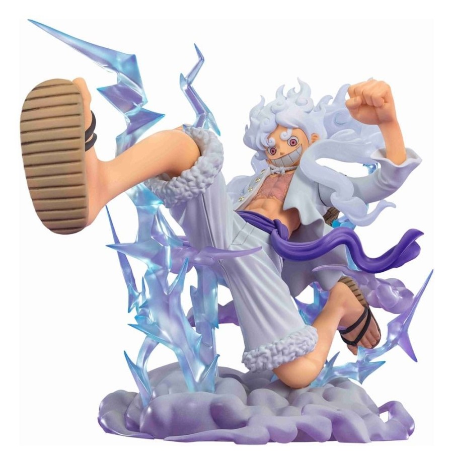 Shop Tamashii Nations One Piece | One Piece - Monkey D. Ruffy Statue / Figuartszero (Extra Battle) - Gear 5 Gigant: Tamashii Nations