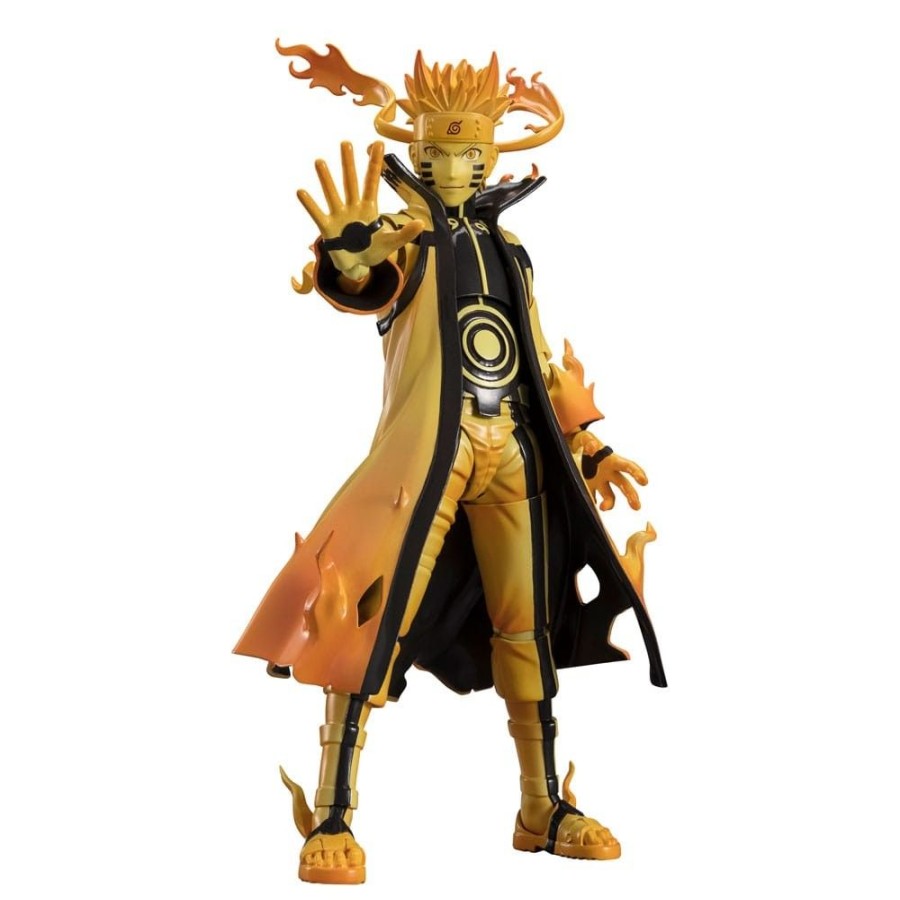 Shop Tamashii Nations Naruto | Naruto - Naruto Uzumaki (Kurama Link Mode) Actionfigur / S.H. Figuarts -Courageous Strength That Bin