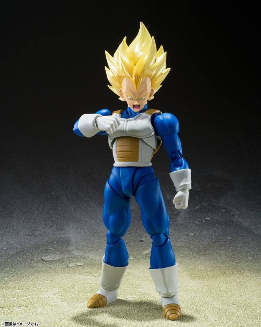 Shop Tamashii Nations Dragonball Figuren | Dragonball Z - Ssj Vegeta Actionfigur / S.H. Figuarts (Awakened Super Saiyan Blood) [Re-Run]: Tamash