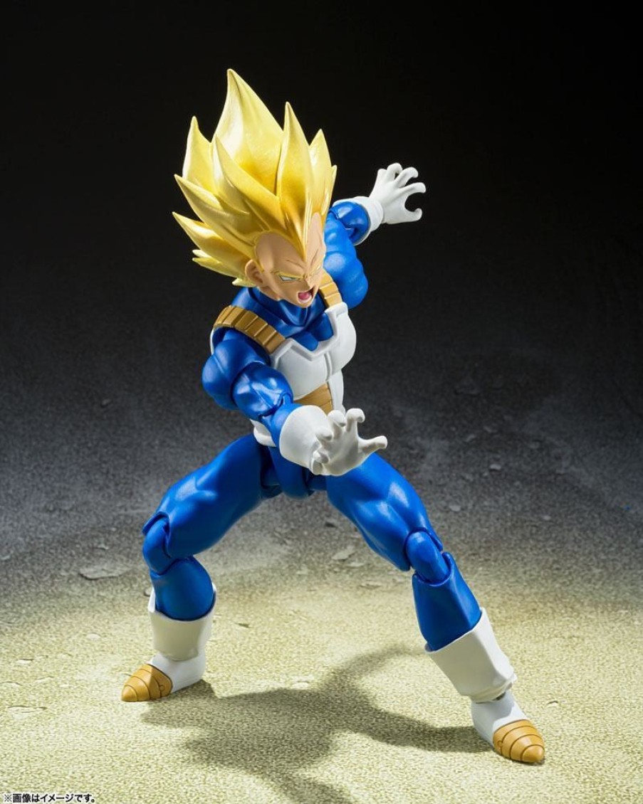 Shop Tamashii Nations Dragonball Figuren | Dragonball Z - Ssj Vegeta Actionfigur / S.H. Figuarts (Awakened Super Saiyan Blood) [Re-Run]: Tamash