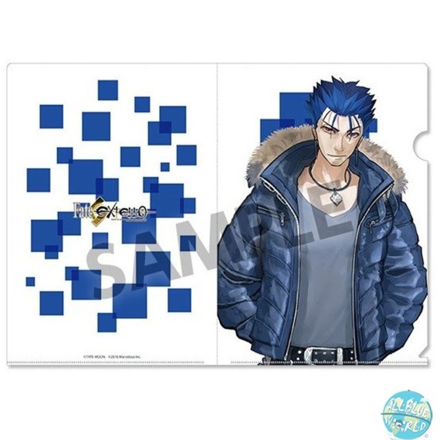 Shop Hobby Stock Postkarten / Poster / Wallscrolls | Fate/Extella - Mappe A4 Transparent - Cu Chulainn: Hobby Stock